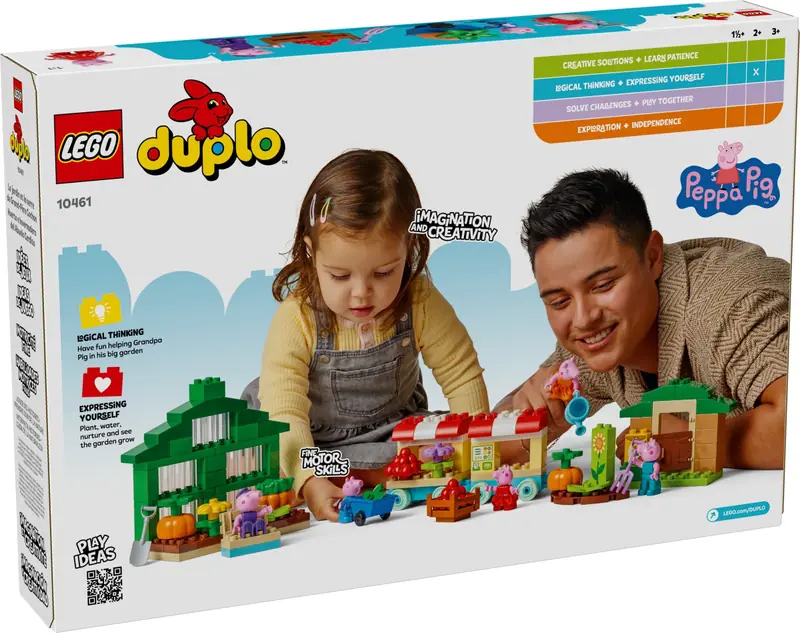 LEGO 10461 Ogród i szklarnia Dziadka Świnki zdjęcie 3