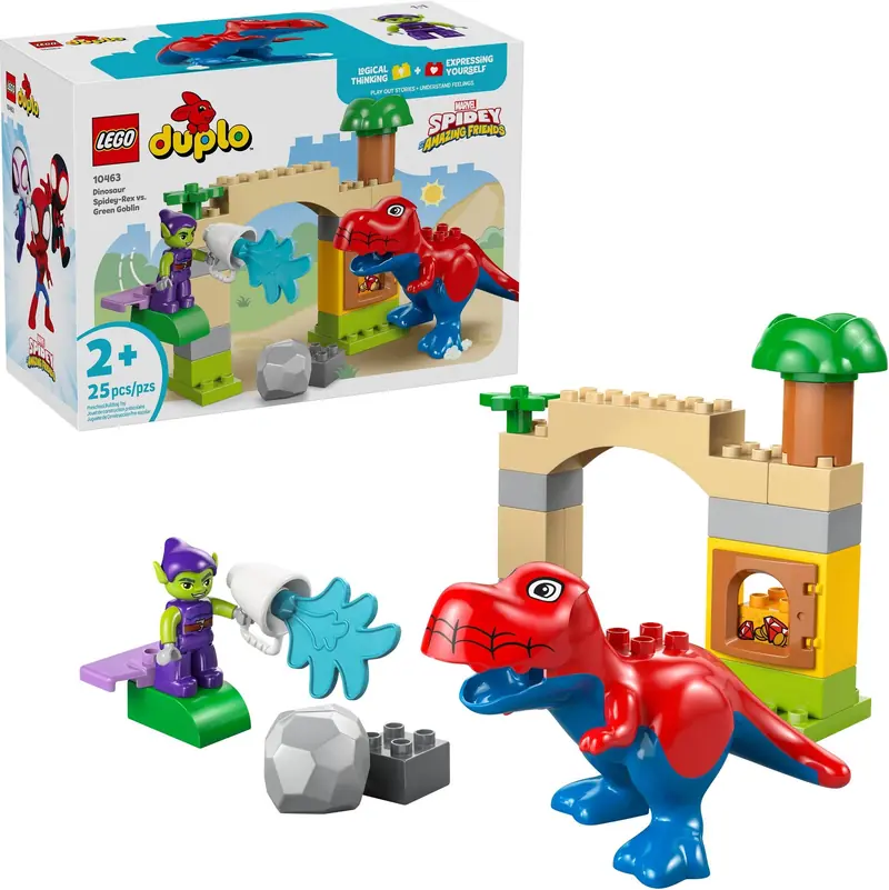 LEGO 10463 Dinozaur Spidey-Rex i Zielony Goblin zdjęcie 3