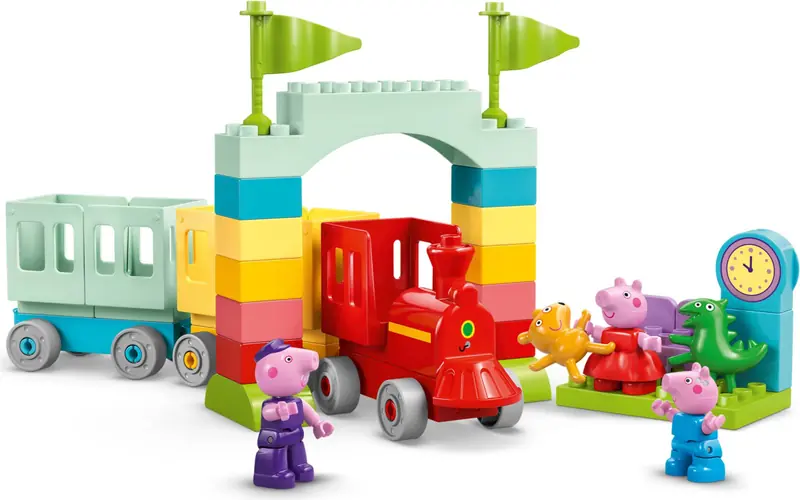 LEGO 10466 Podróż pociągiem z Dziadkiem Świnką zdjęcie 5