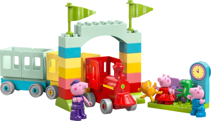 LEGO 10466 Podróż pociągiem z Dziadkiem Świnką