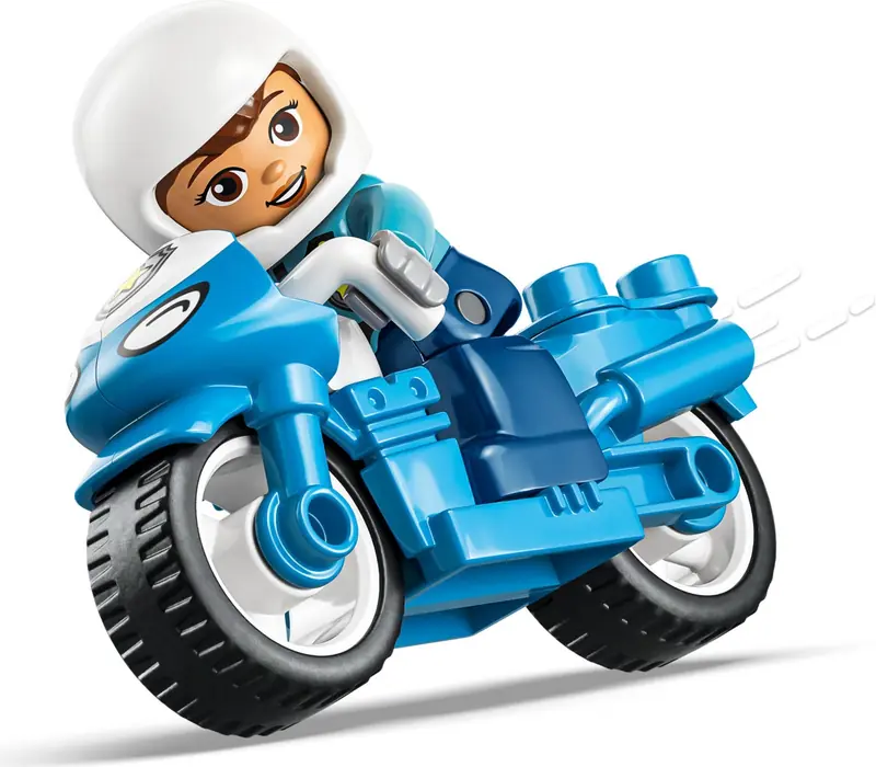 LEGO 10471 Niebieski motocykl policyjny zdjęcie 8