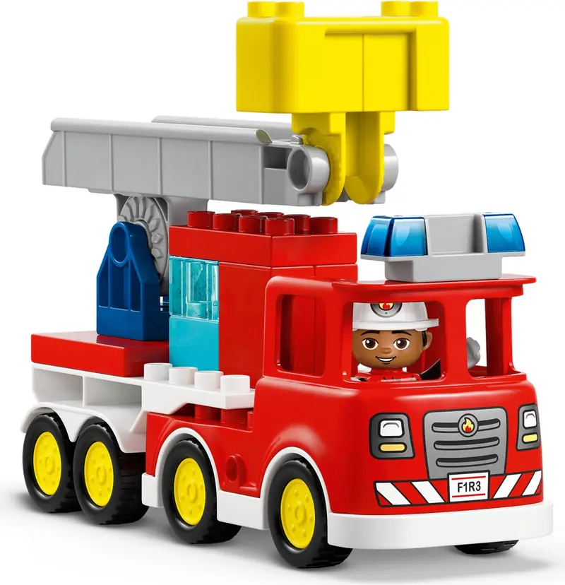 LEGO 10473 Wóz strażacki z wężem i strażakiem zdjęcie 4
