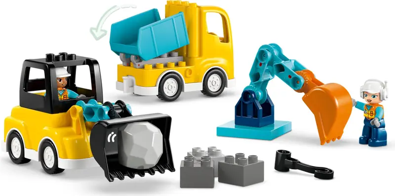 LEGO 10475 Maszyny budowlane 3 w 1 zdjęcie 5