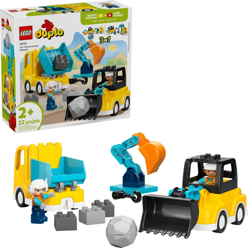 LEGO 10475 Maszyny budowlane 3 w 1 zdjęcie 8