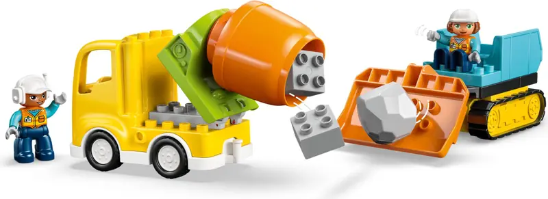 LEGO 10476 Plac budowy z pojazdami 3 w 1 zdjęcie 3