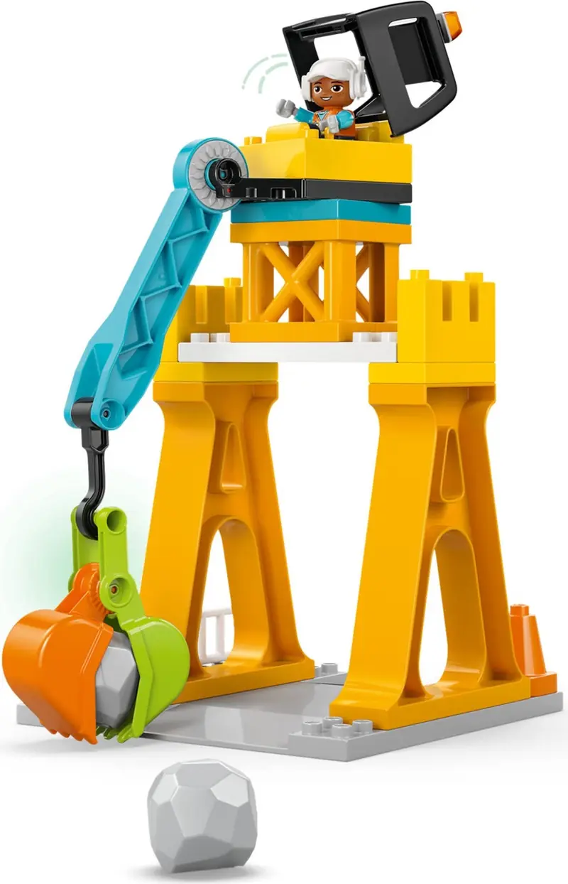 LEGO 10476 Plac budowy z pojazdami 3 w 1 zdjęcie 4