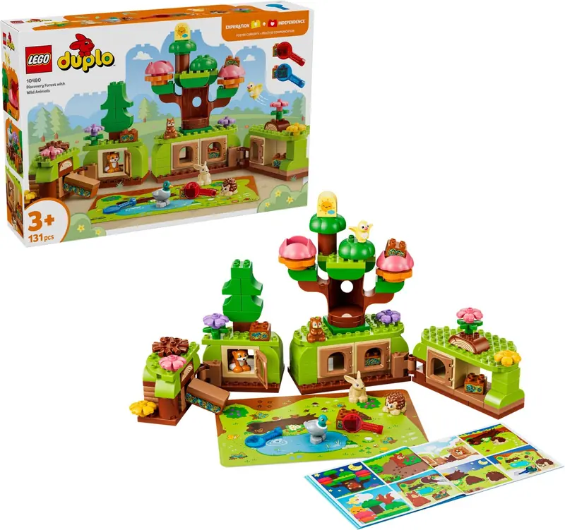 LEGO 10480 Las odkrywców z dzikimi zwierzętami zdjęcie 3