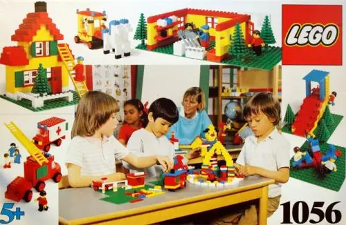 LEGO 1056 Basic School Pack - 773 elements with teacher's manual
