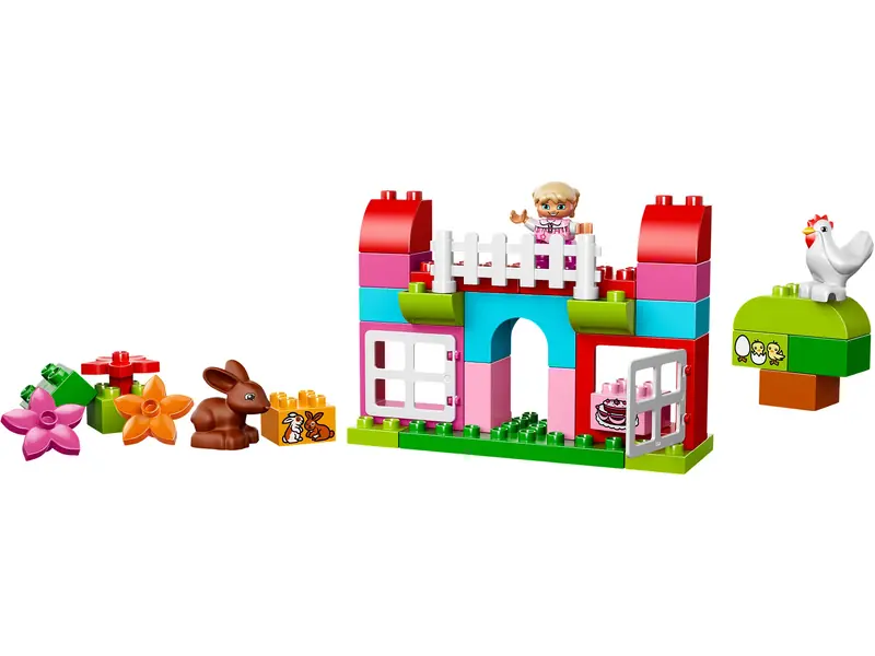 LEGO 10571 LEGO DUPLO zestaw z różowymi klockami