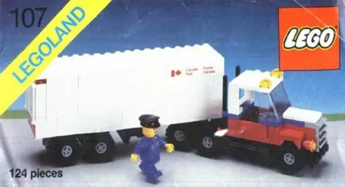 LEGO 107 Canada Post Mail Truck
