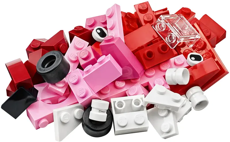 LEGO 10707 Czerwony zestaw kreatywny zdjęcie 6