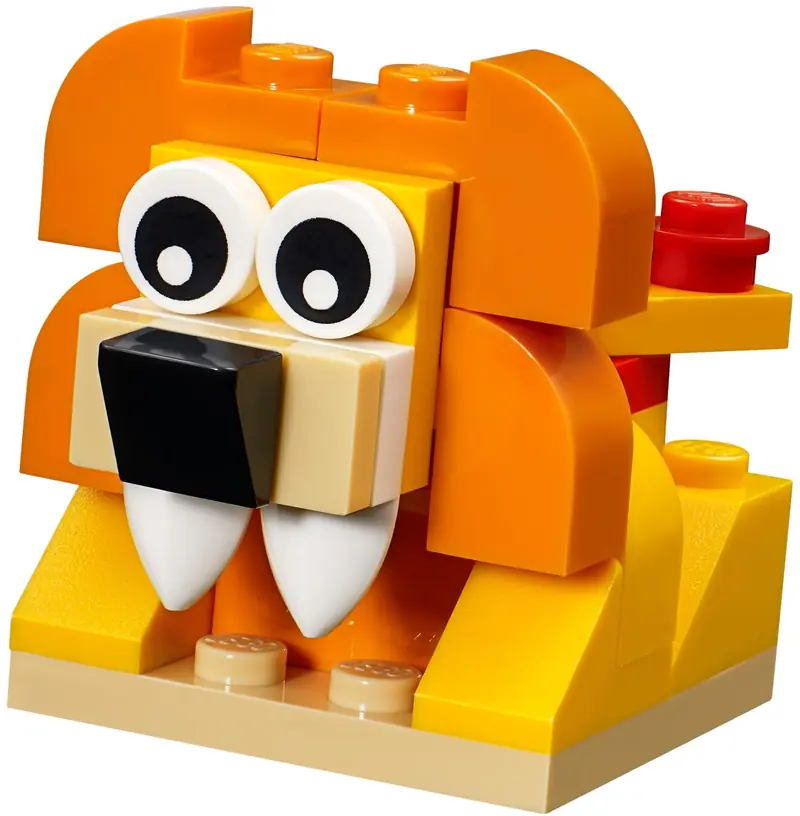 LEGO 10709 Pomarańczowy zestaw kreatywny zdjęcie 4