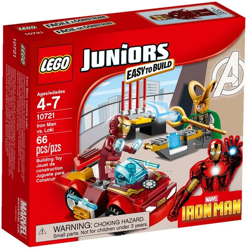 LEGO 10721 Iron Man kontra Loki zdjęcie 2