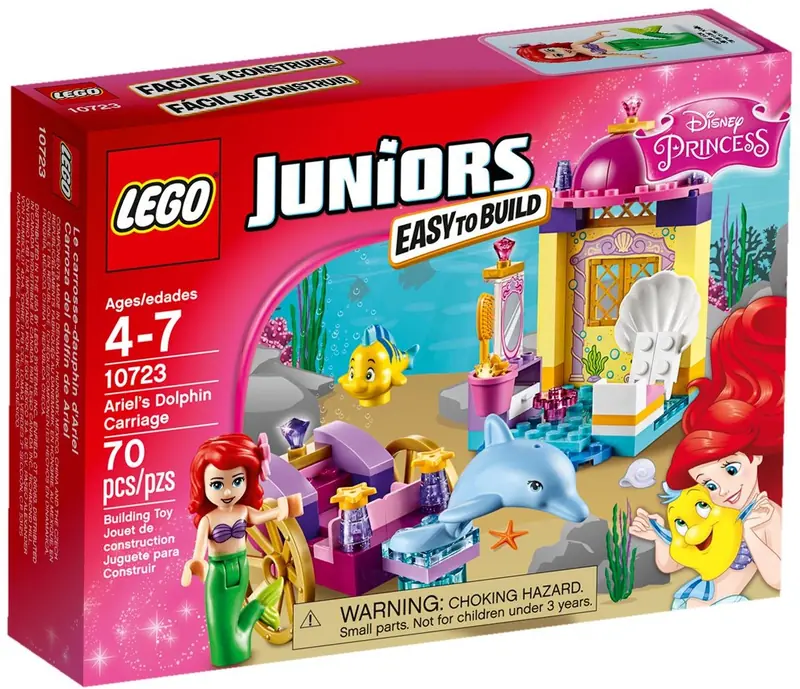 LEGO 10723 Disney Princess - kareta Arielki z delfinami zdjęcie 2