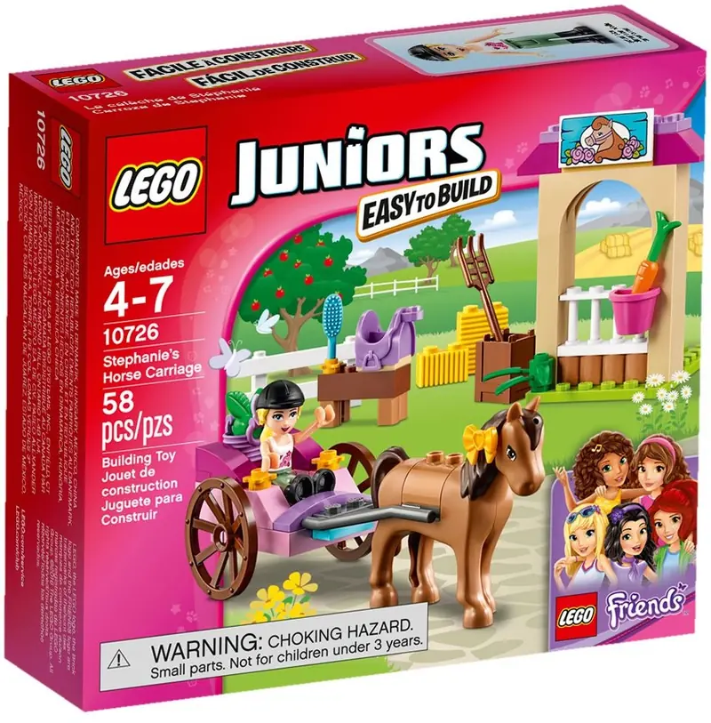 LEGO 10726 Przyczepa konna Stephanie zdjęcie 2