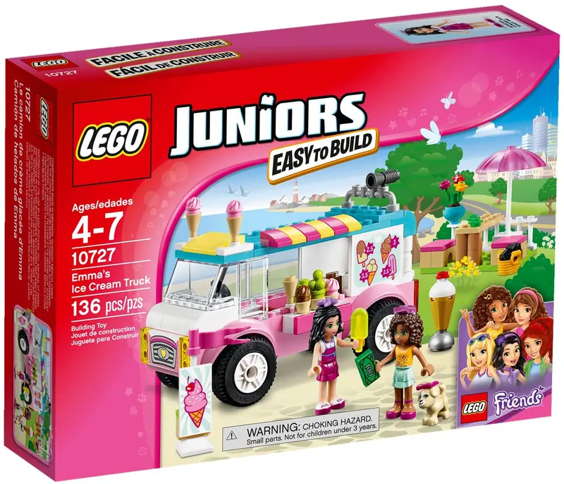 LEGO 10727 Furgonetka z lodami Emmy zdjęcie 2
