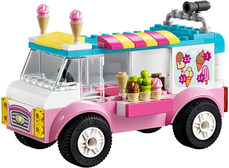 LEGO 10727 Furgonetka z lodami Emmy zdjęcie 3