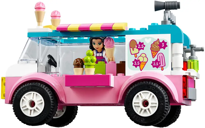 LEGO 10727 Furgonetka z lodami Emmy zdjęcie 4