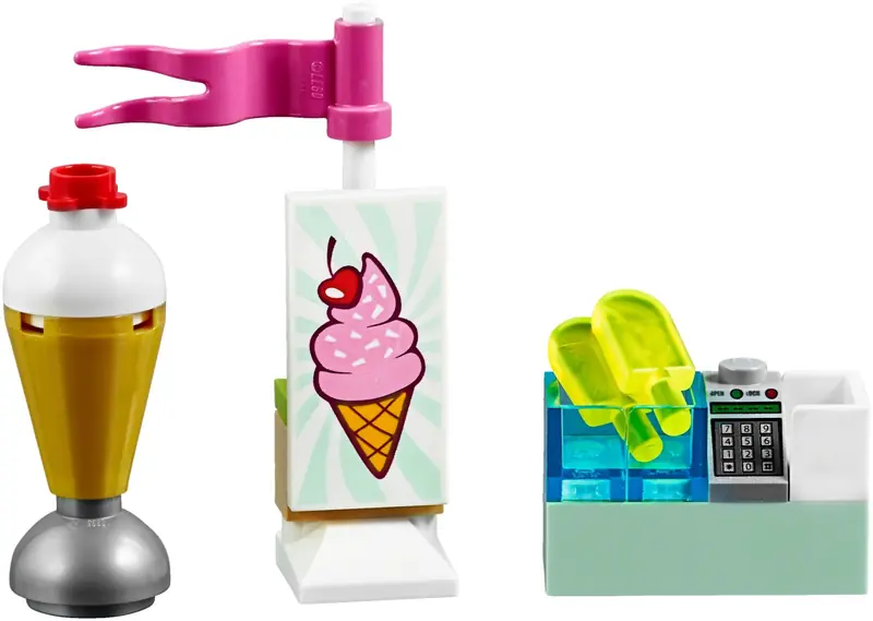 LEGO 10727 Furgonetka z lodami Emmy zdjęcie 8