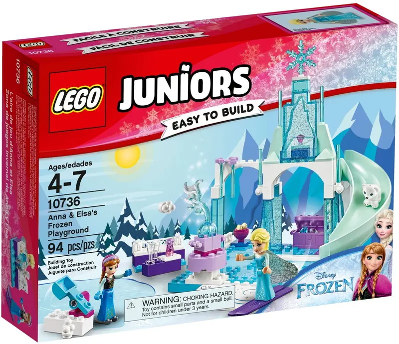 LEGO 10736 Plac zabaw Anny i Elsy z Krainy Lodu zdjęcie 2