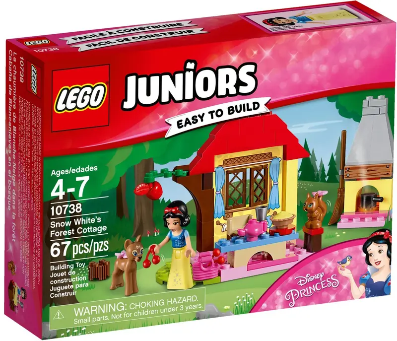 LEGO 10738 Leśna chata Królewny Śnieżki zdjęcie 2