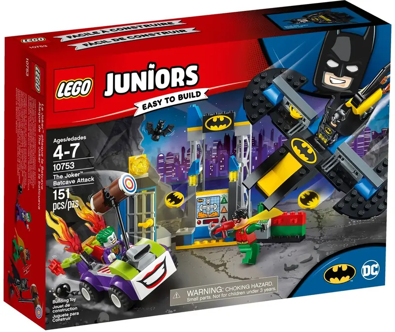 LEGO 10753 Atak Jokera na jaskinię Batmana zdjęcie 2