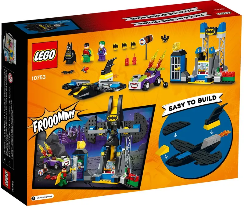 LEGO 10753 Atak Jokera na jaskinię Batmana zdjęcie 5