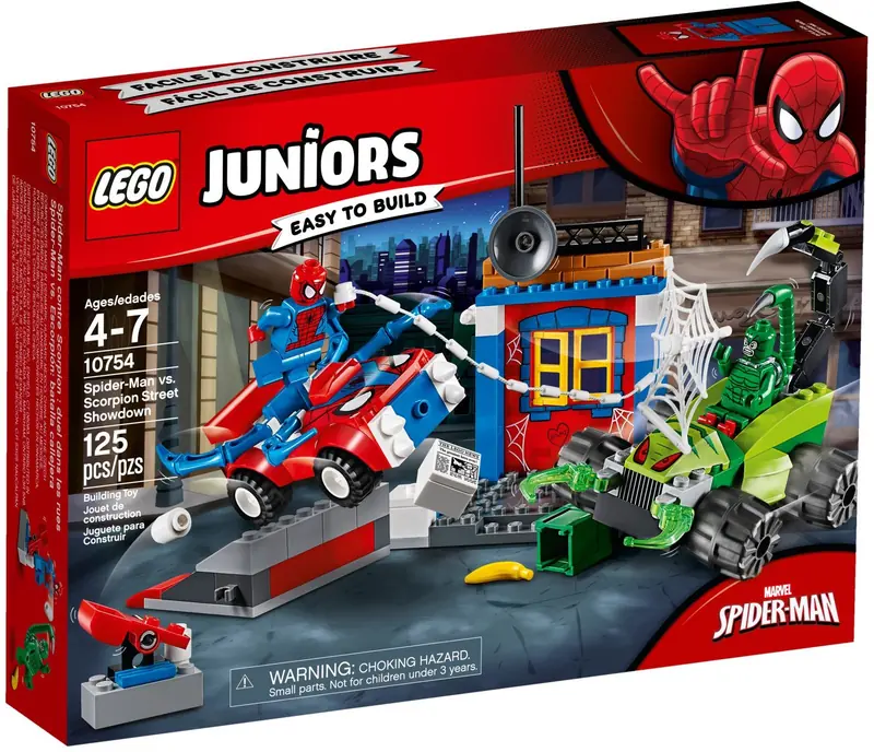LEGO 10754 Spider-Man kontra Skorpion zdjęcie 2