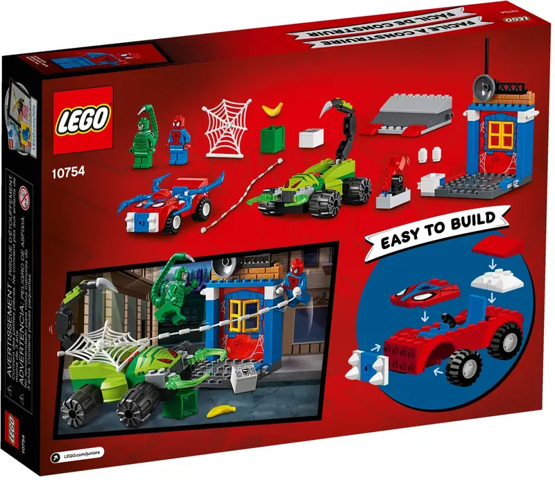 LEGO 10754 Spider-Man kontra Skorpion zdjęcie 3