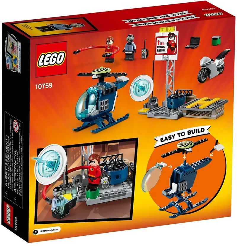 LEGO 10759 Pościg Elastyny zdjęcie 5