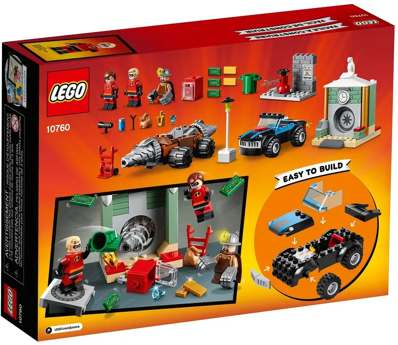 LEGO 10760 Napad Człowieka Szpadla na bank zdjęcie 5