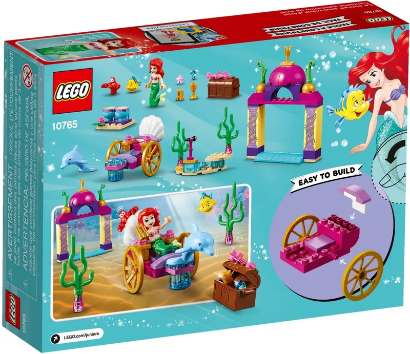 LEGO 10765 Podwodny koncert Arielki zdjęcie 4