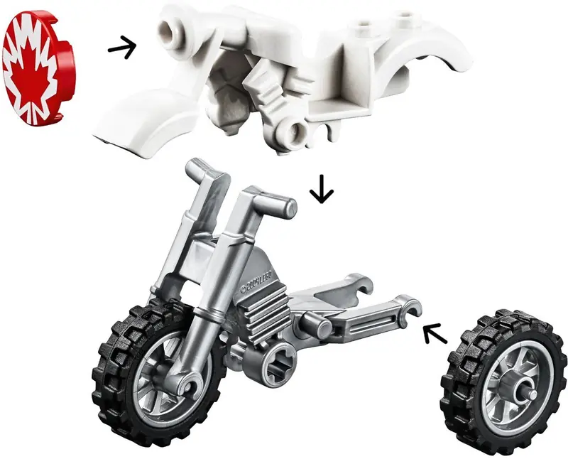 LEGO 10767 Pokaz kaskaderski Diuka Kabum zdjęcie 4