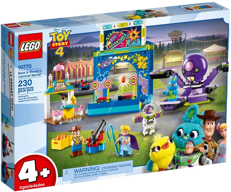 LEGO 10770 Karnawałowe szaleństwo Chudego i Buzza zdjęcie 2