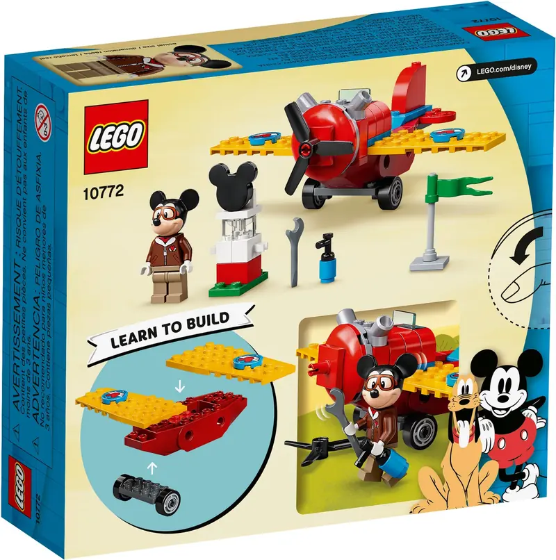 LEGO 10772 Samolot śmigłowy Myszki Miki zdjęcie 6