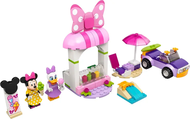 LEGO 10773 Sklep z lodami Myszki Minnie zdjęcie 6
