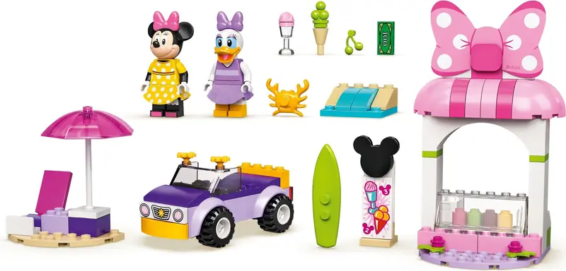 LEGO 10773 Sklep z lodami Myszki Minnie zdjęcie 7