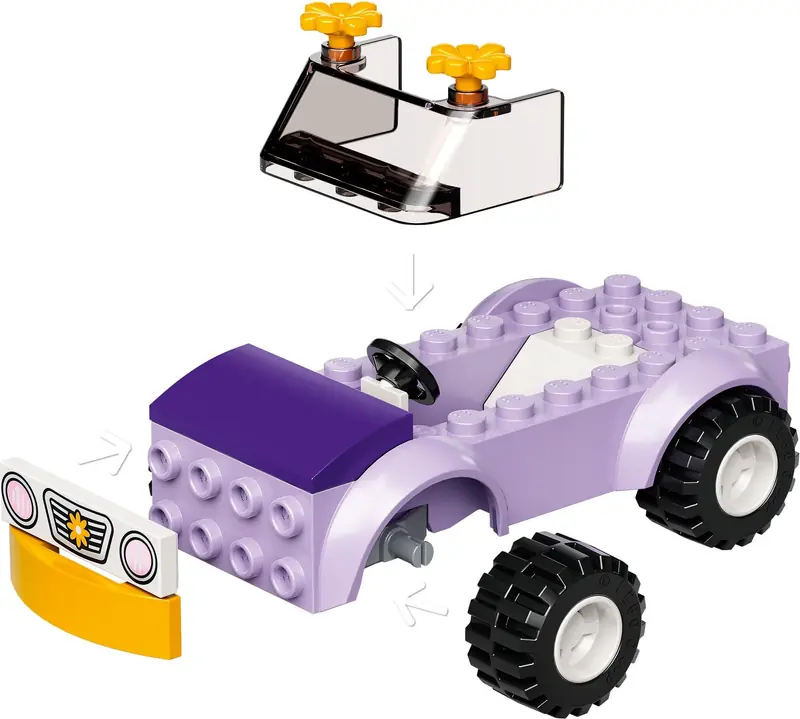 LEGO 10773 Sklep z lodami Myszki Minnie zdjęcie 4