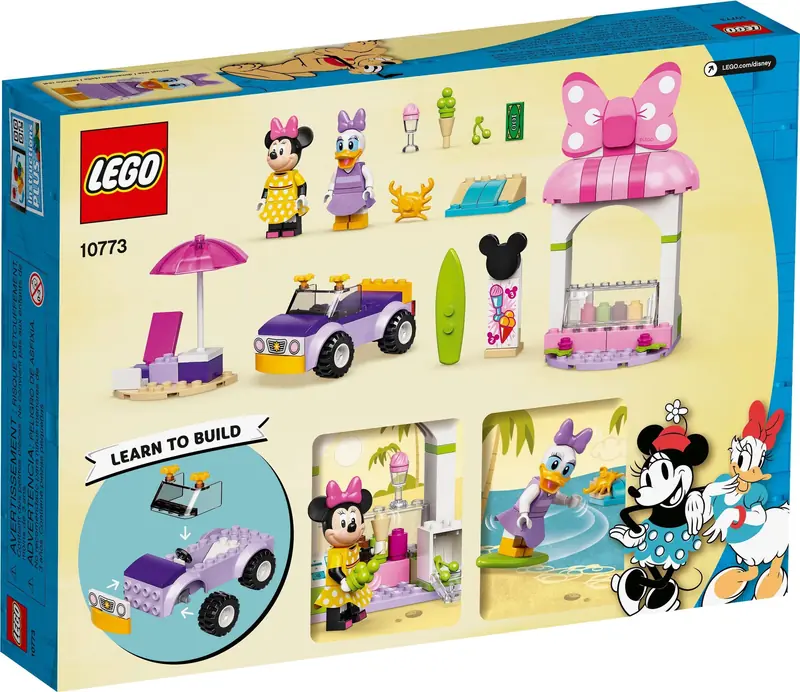 LEGO 10773 Sklep z lodami Myszki Minnie zdjęcie 5