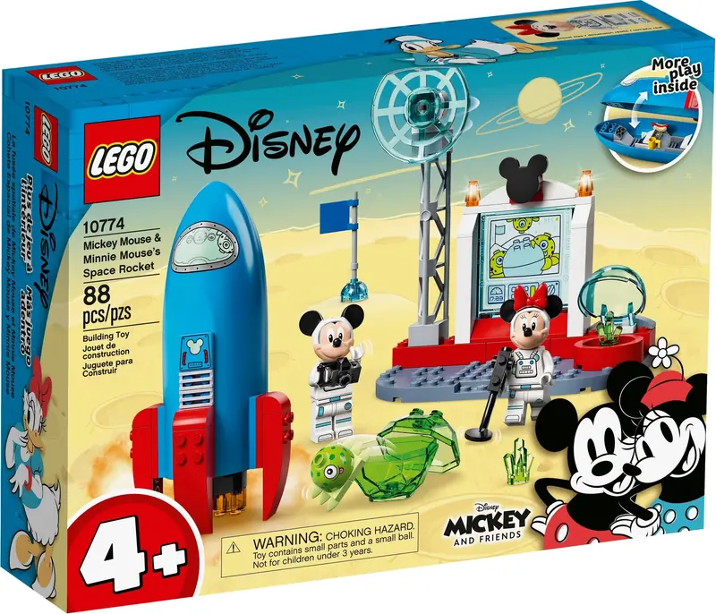 LEGO 10774 Kosmiczna rakieta Myszki Miki i Minnie zdjęcie 6