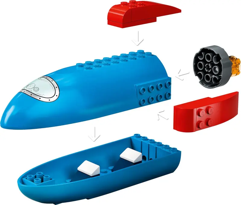 LEGO 10774 Kosmiczna rakieta Myszki Miki i Minnie zdjęcie 3