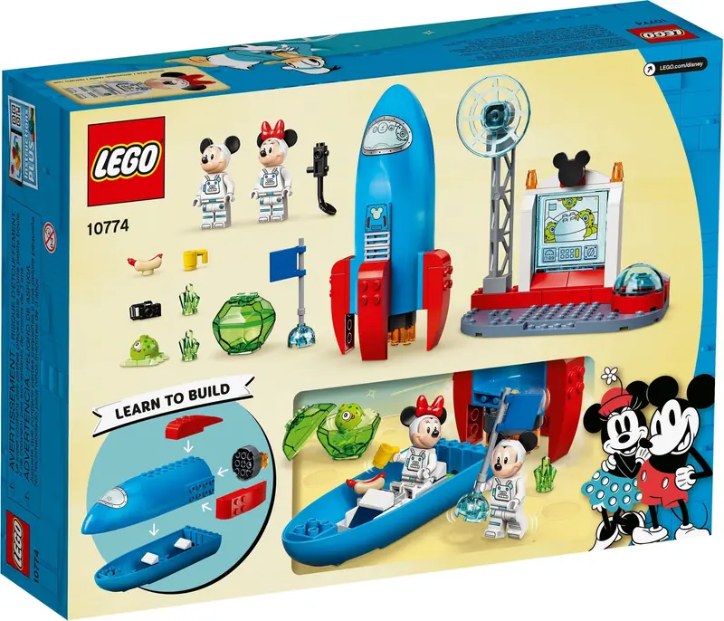 LEGO 10774 Kosmiczna rakieta Myszki Miki i Minnie zdjęcie 4