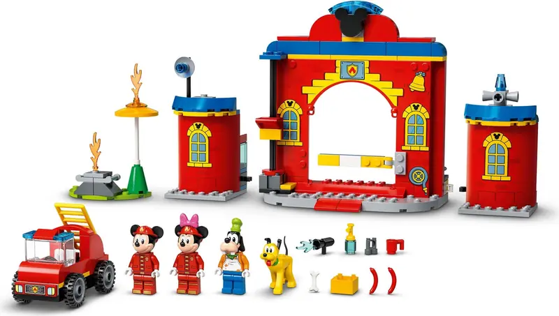 LEGO 10776 Remiza i wóz strażacki Myszki Miki i przyjaciół zdjęcie 4