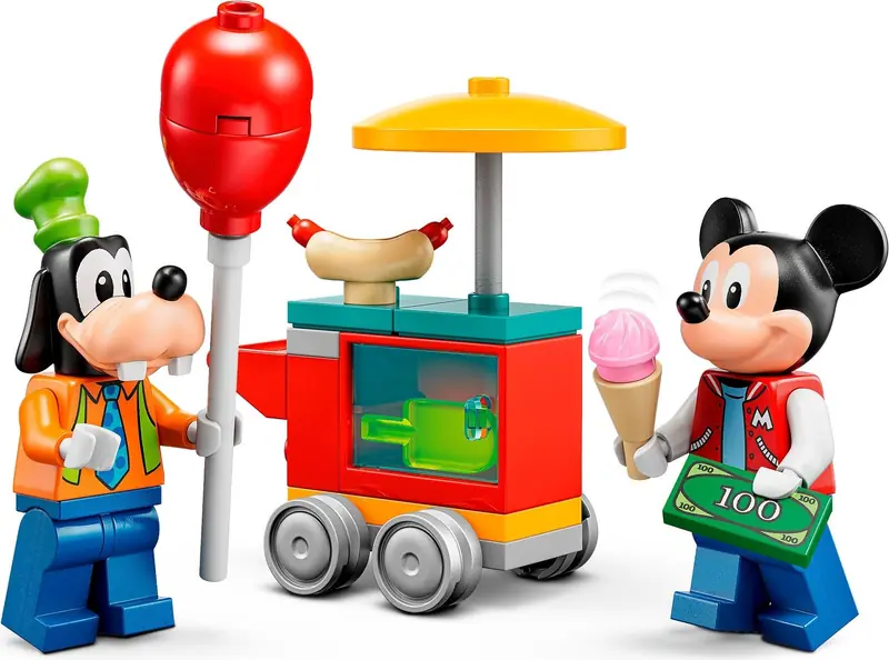 LEGO 10778 Miki, Minnie i Goofy w wesołym miasteczku zdjęcie 2