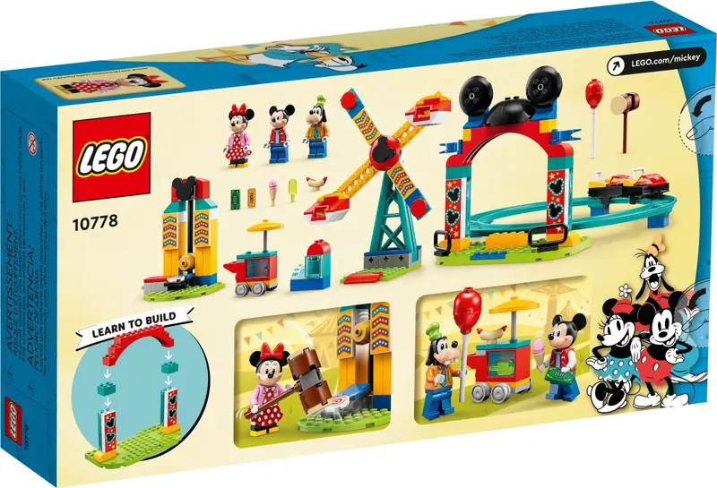 LEGO 10778 Miki, Minnie i Goofy w wesołym miasteczku zdjęcie 5