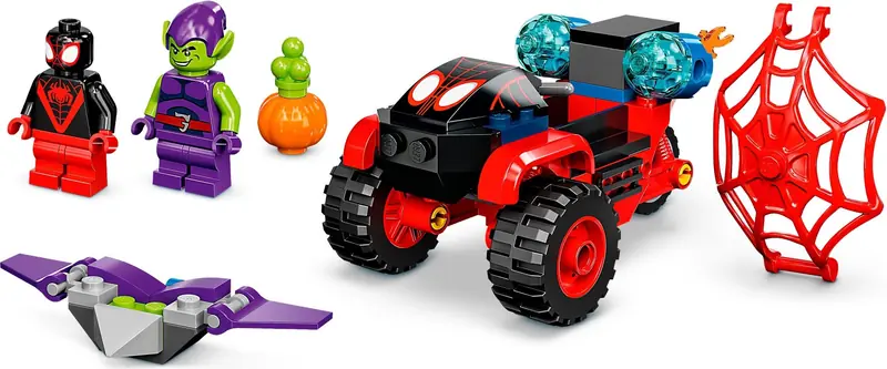 LEGO 10781 Miles Morales: Technotrójkołowiec Spider-Mana zdjęcie 3