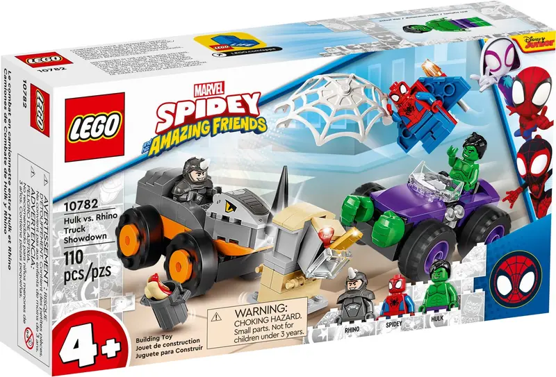 LEGO 10782 Hulk kontra Rhino - starcie pojazdów zdjęcie 6