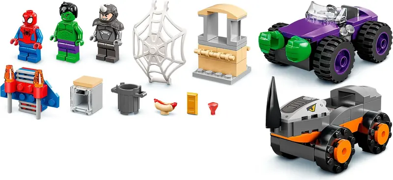 LEGO 10782 Hulk kontra Rhino - starcie pojazdów zdjęcie 3