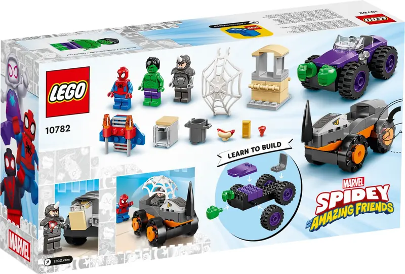 LEGO 10782 Hulk kontra Rhino - starcie pojazdów zdjęcie 5