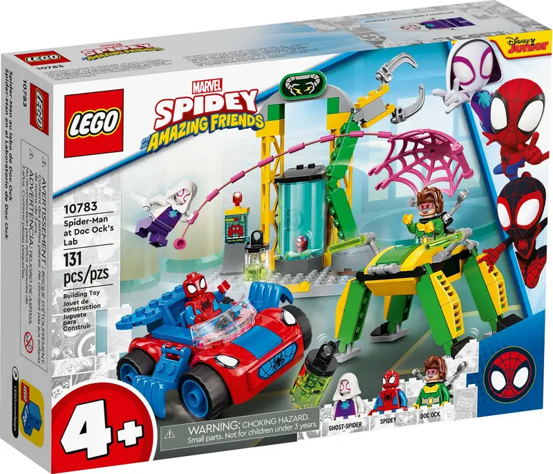 LEGO 10783 Spider-Man w laboratorium Doca Ocka zdjęcie 5